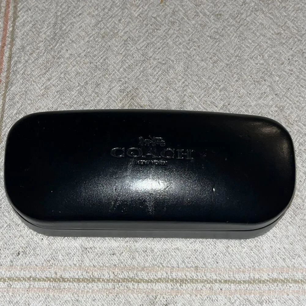 Coach Women's Reading Glasses EUC W/Case Non Prescription Tortoise Brown